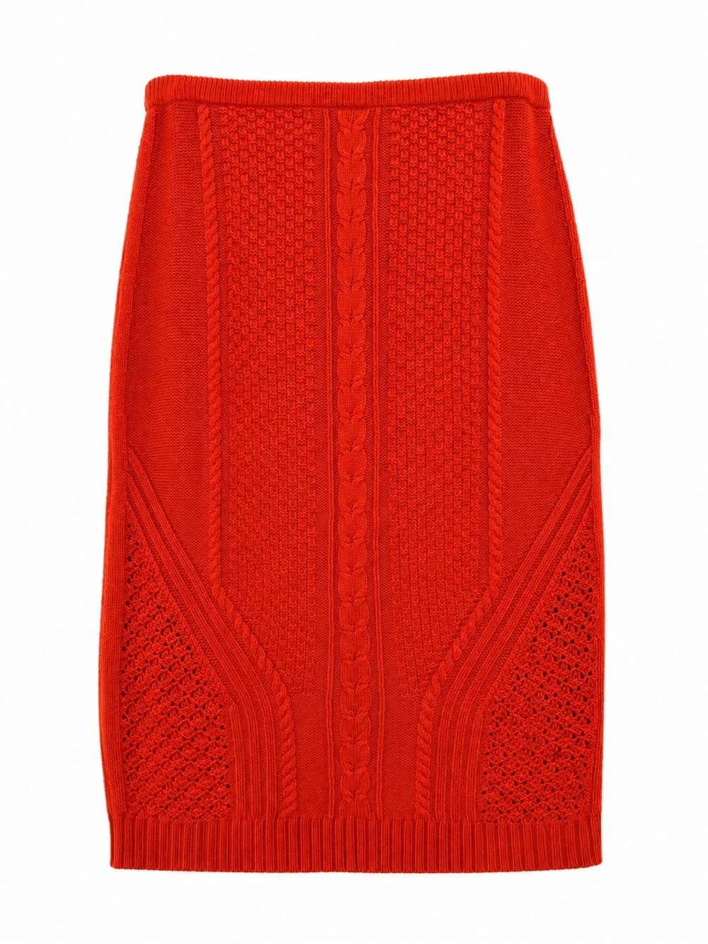 Anthropologie Sparrow Needle Path Wool Cashmere Knit Skirt - NWOT